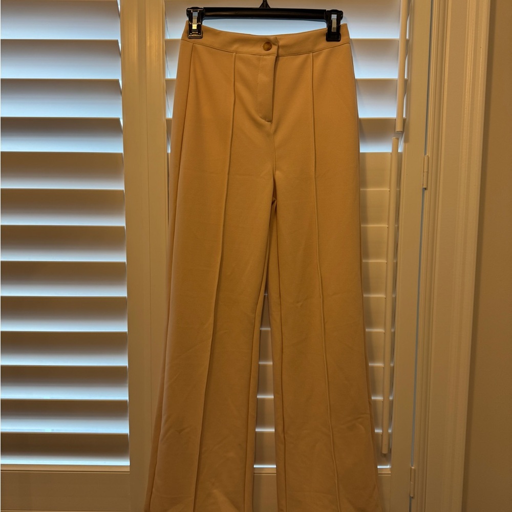 BRAND NEW SHEIN Cream Wide Leg Pants